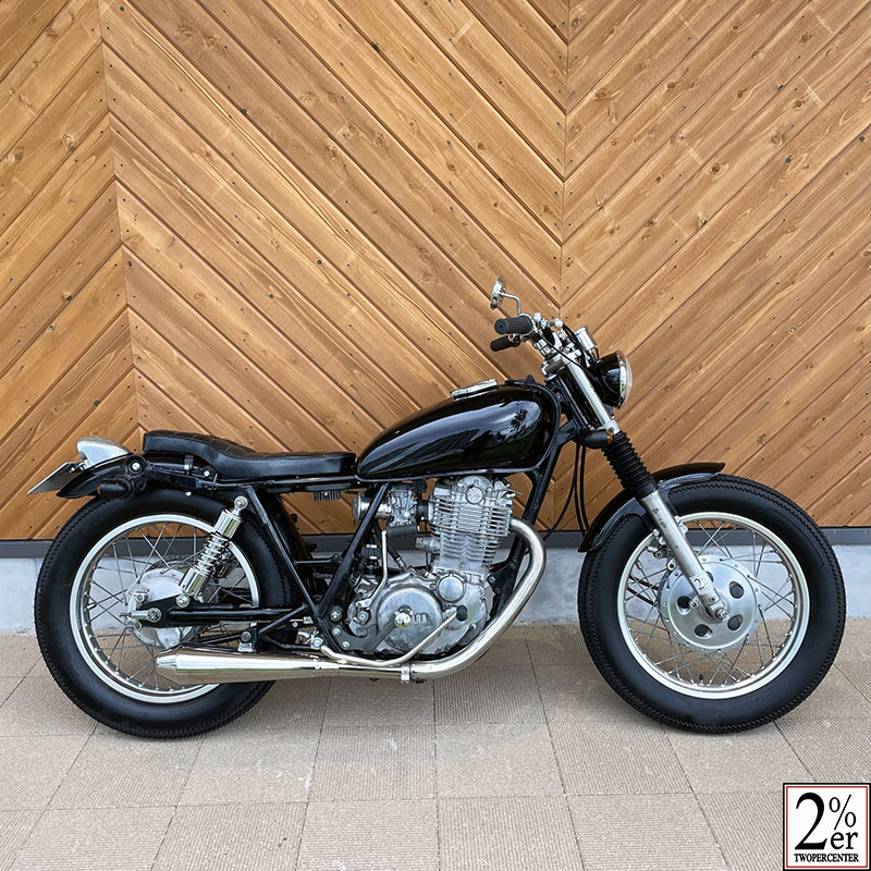 SR400/500 スリップオン メガホンマフラー / 2％er オフィシャルWebstore