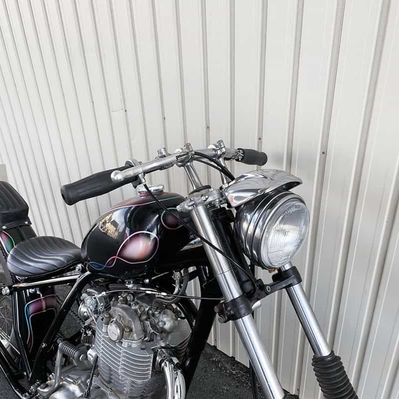 SR400/500用ボルトオン スポーツスタータイプ　ヘッドライトキット　〜02‘