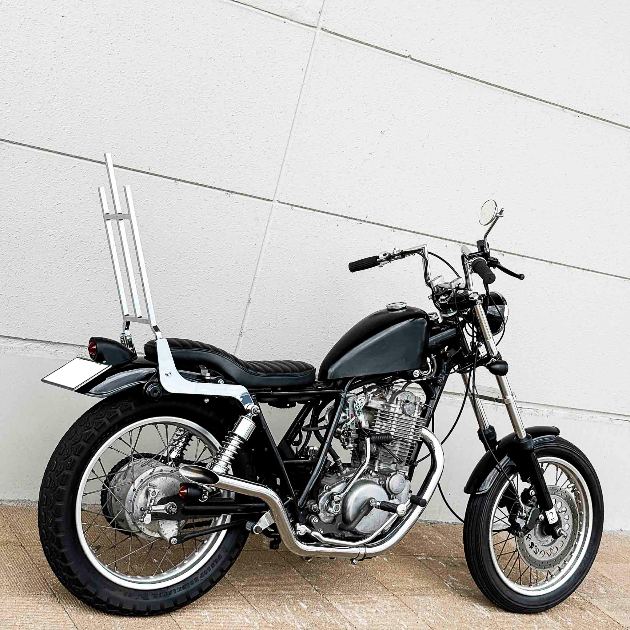 ナロースポーツスタータンク ボルトオンフルキット スチール素地 SR400
