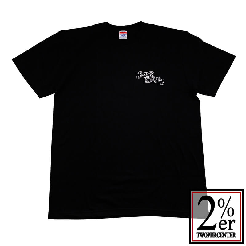 2%er (ツーパーセンター)【Original NOMAD TEE】BKのイメージ