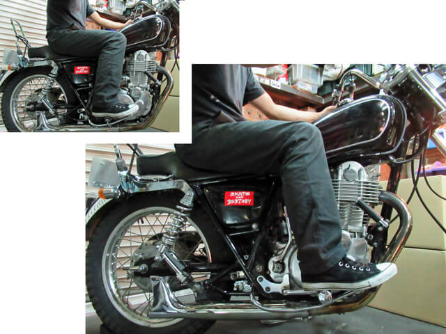 YAMAHA SR400 ミドルステップ | makprogres.com.mk