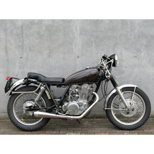 人気機種★SR400 K＆H ステンレス ロング リアフェンダー 本体のみ 絶版品 [A011/0027] リア