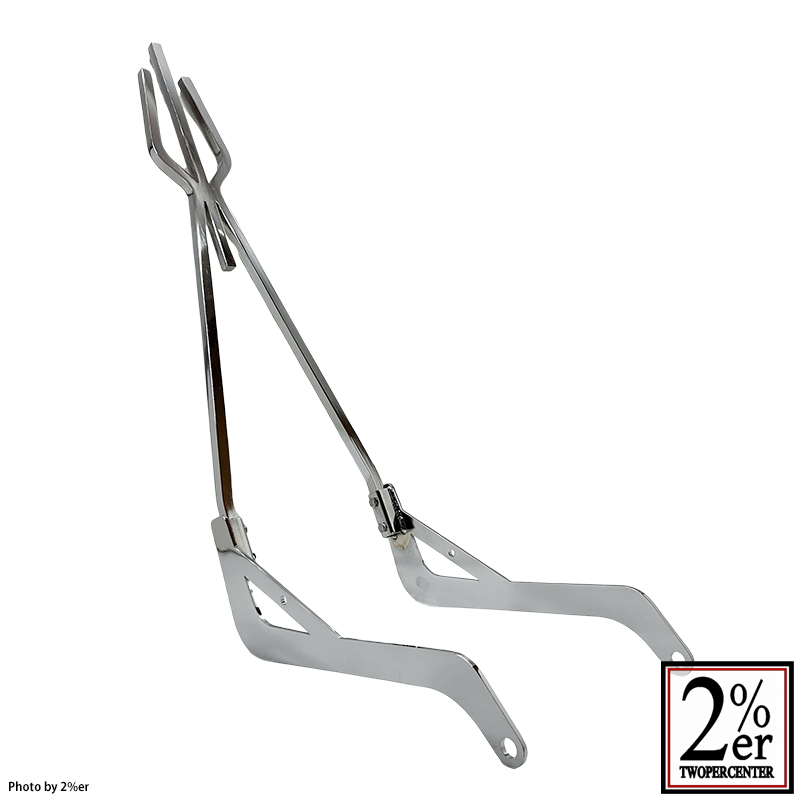 SR400/500 ロングプレート FORK シッシーバー(シーシーバー)　ボルトオンキット