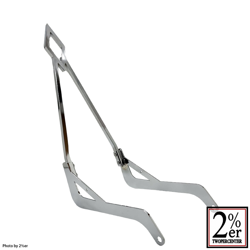 SR400/500 ロングプレート DIAMOND シッシーバー(シーシーバー)　ボルトオンキット