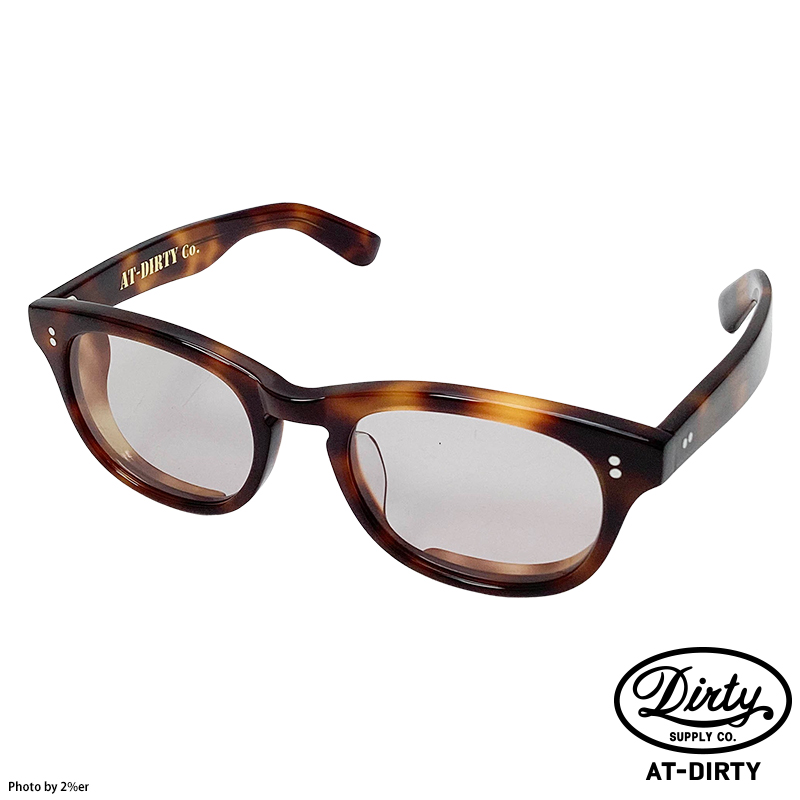 AT-DIRTY / WINDY GLASSES (BROWN×L.BROWN)