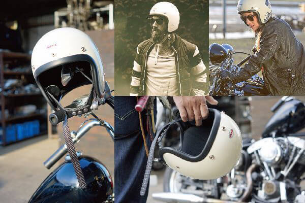【週末SALE】スモールジェットヘルメット 500TX ホワイト
