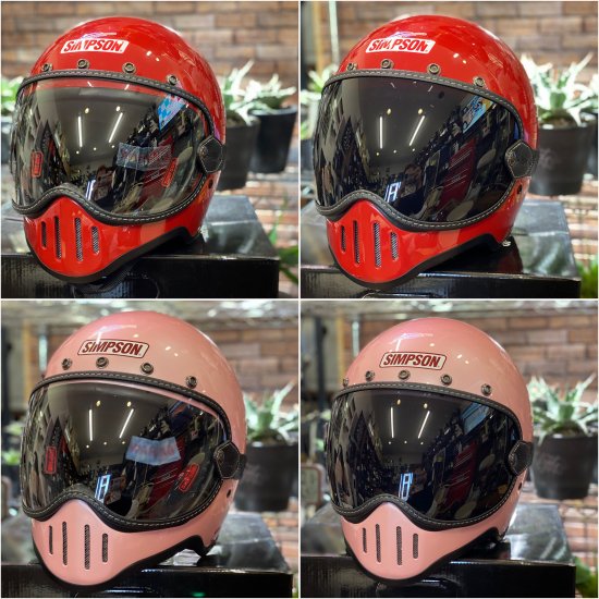 シンプソンヘルメット m50 シールドセットサイズXL