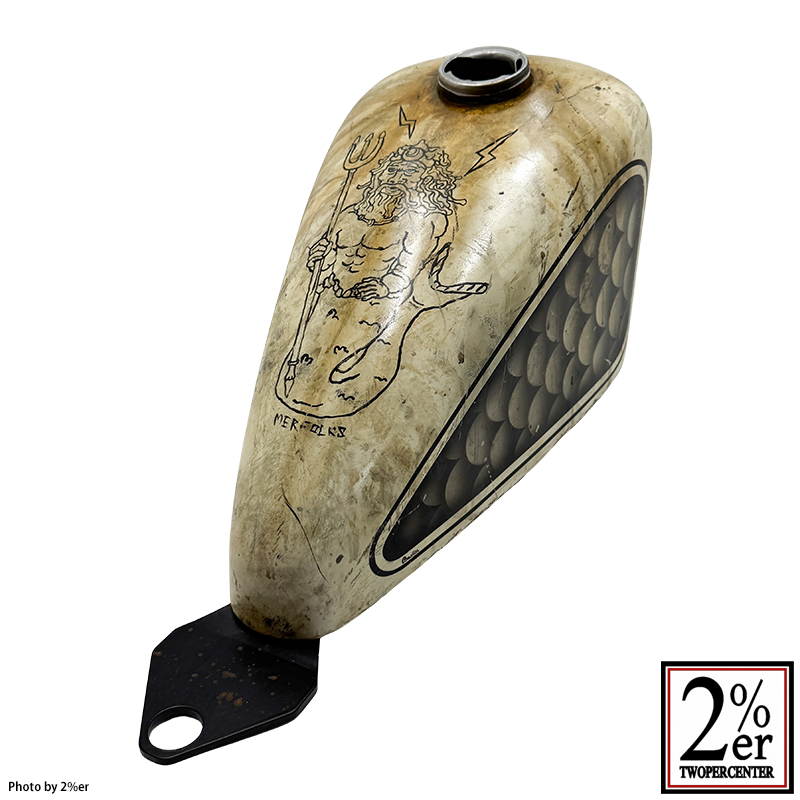 BACON ナロースポーツスタータンク ボルトオンキット ④ SR400/500