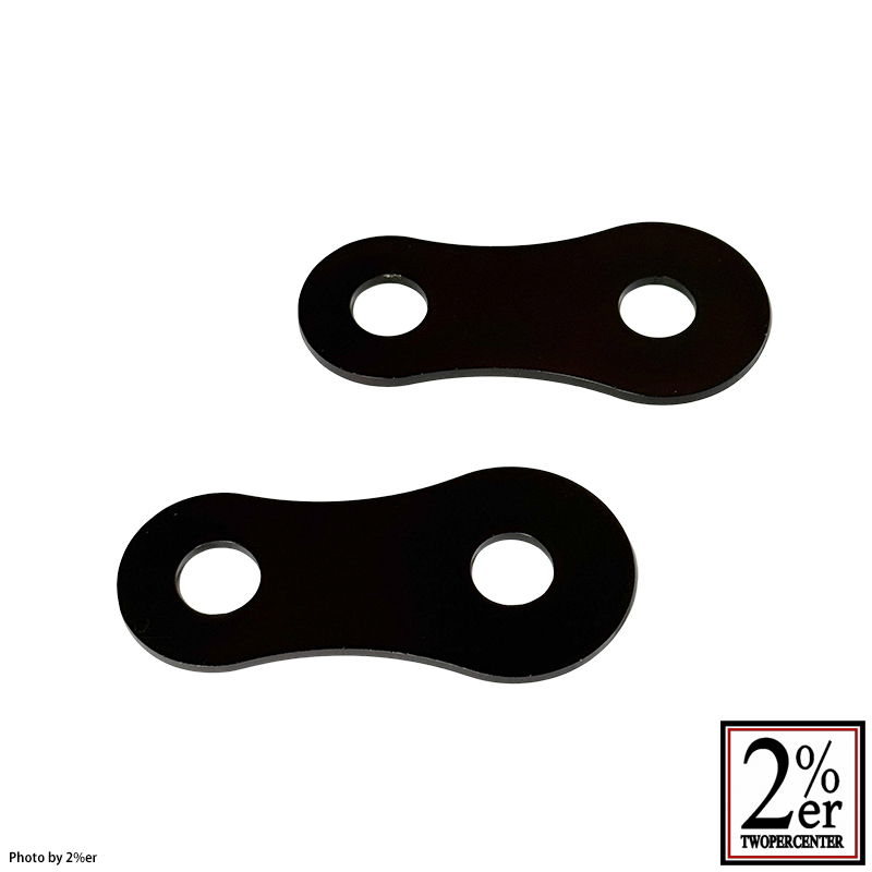 SR400/500 純正ウインカー移設ステー　ブラック