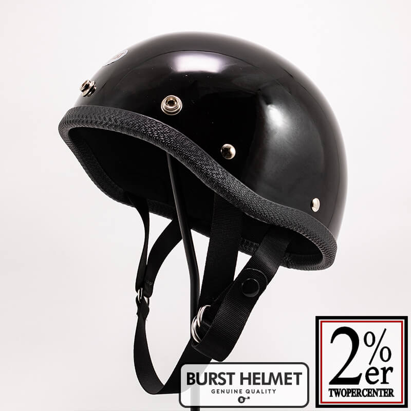 大人気新品 装飾 Lサイズ ホワイト ハーフクラシックヘルメット BURST 