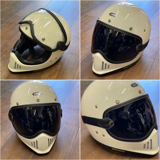 SHOEI EX ZERO用 ゴーグル型シールド スモーク / 2％er オフィシャル